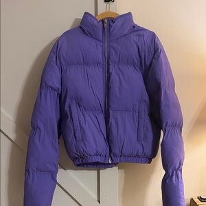 Purple Puffer Jacket